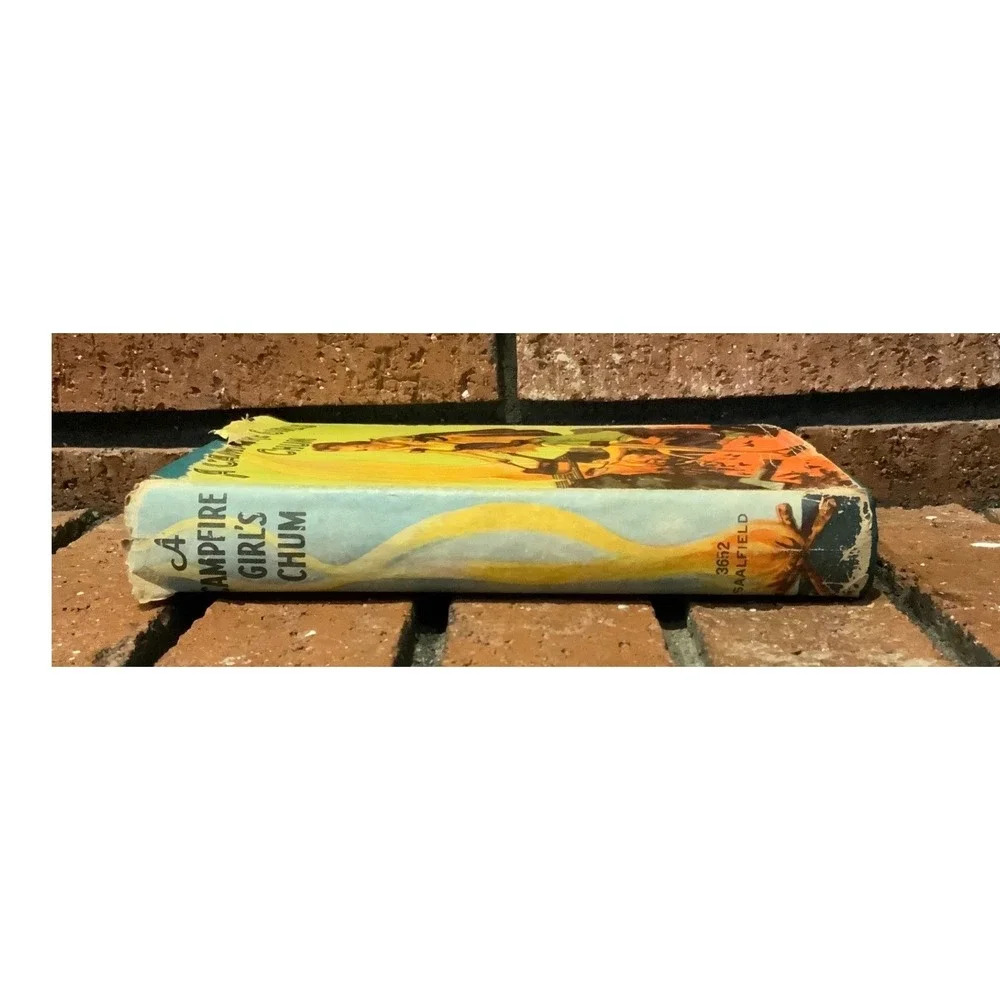 A‎ Campfire Girls Chum Jane L Stewart Saalfield Hardcover Dust Jacket Vintage